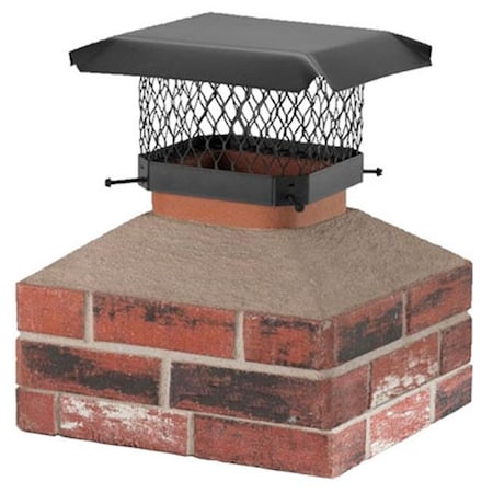 Hy-C Company Hy-C SC1818 Chimney Cap; Black - 18 x 18 in. SC1818